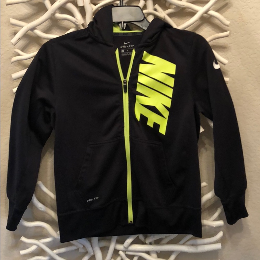 Boys Nike Dri-Fit Black Hoodie